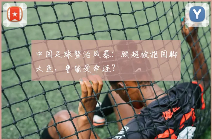 中国足球整治风暴：顾超被指国脚大鱼，鲁能受牵连？