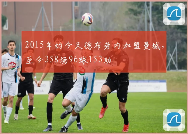 2015年的今天德布劳内加盟曼城，至今358场96球153助